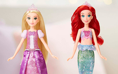 2019 Disney Princess dolls from Hasbro: Shimmering Song, and new sets with Ariel and Belle