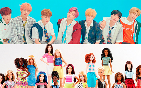 Mattel is going to release dolls with BTS, or Beyond the Scene members in 2019