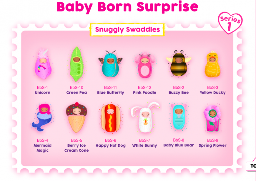 BABY born Surprise! series 1