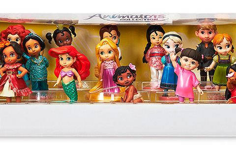 20 pieces Mega Figure Set Disney's Animators' Collection with ALL Disney Princess and more