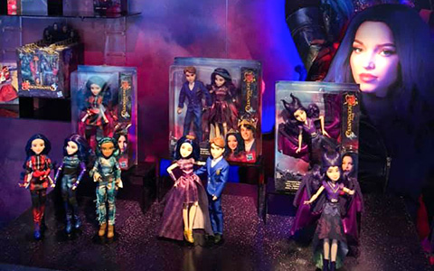 Disney Zombies 2 dolls from Mattel: Addison, Zed, Willa, Eliza and