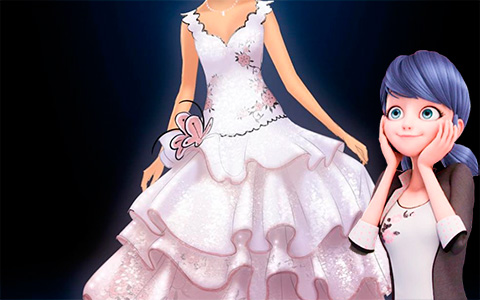 Miraculous Ladybug - Who could it be? Or stunning Marinette's dress