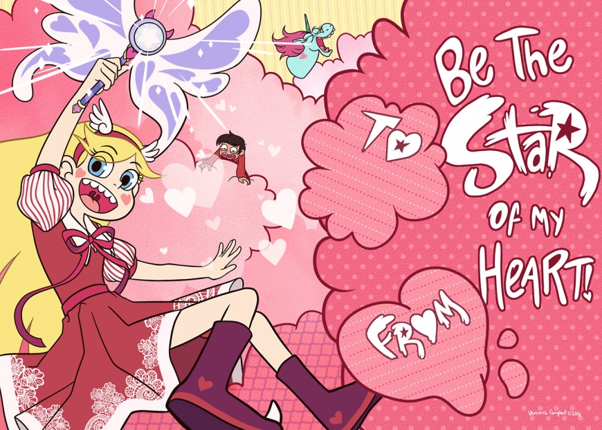 Star vs. The Forces of Evil Valentines pictures and cards