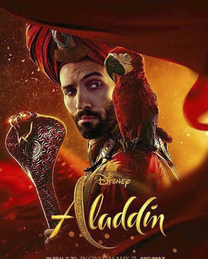 Disney Aladdin movie new character posters