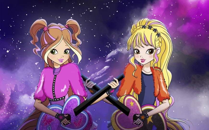 Winx Club 8 season Flora and Stella concert