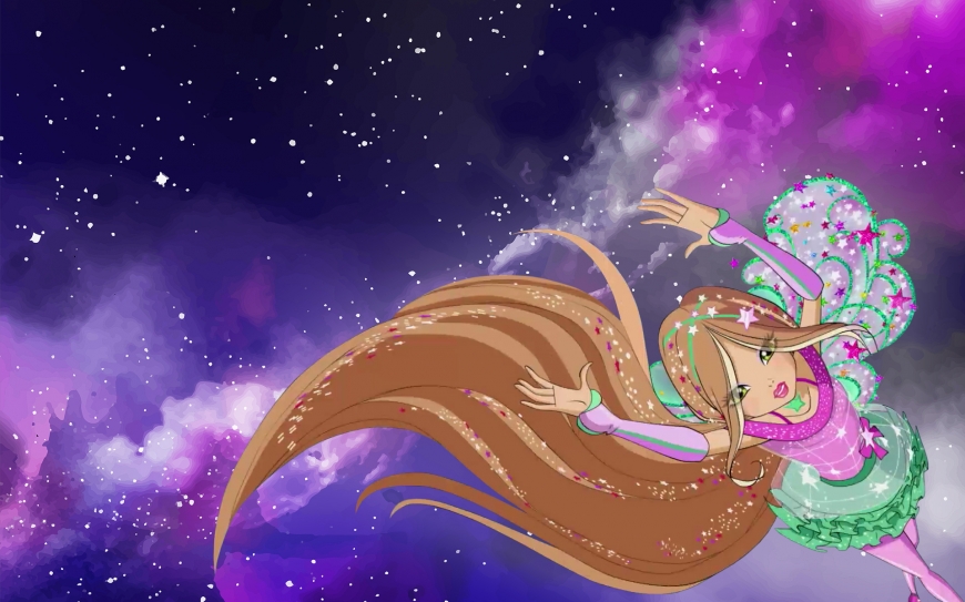 Winx Club 8 season Cosmix Flora