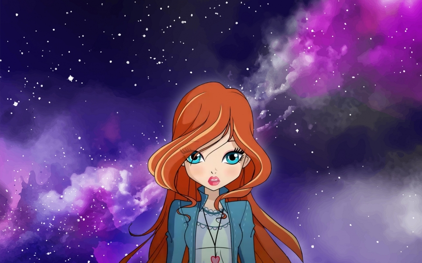 Winx Club 8 season wallpaper Bloom