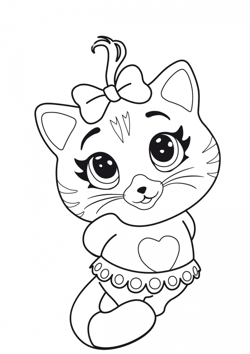 Free 44 Cats coloring pages