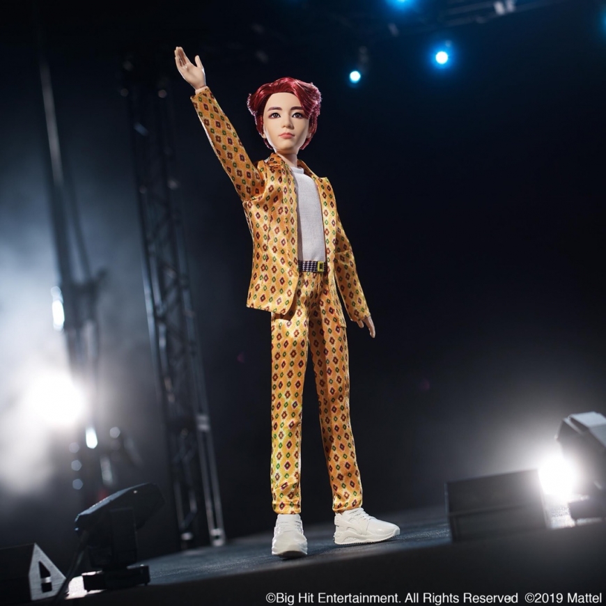 Jungkook mattel doll