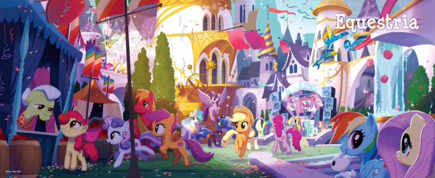 My little Pony the Movie concept art