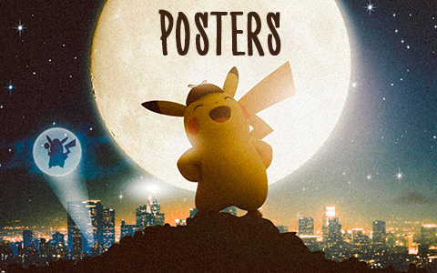 Pokemon Detective Pikachu lots of new posters!