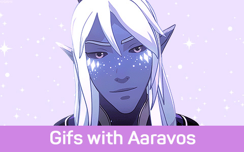 Animated gifs with Aaravos from the Dragon Prince