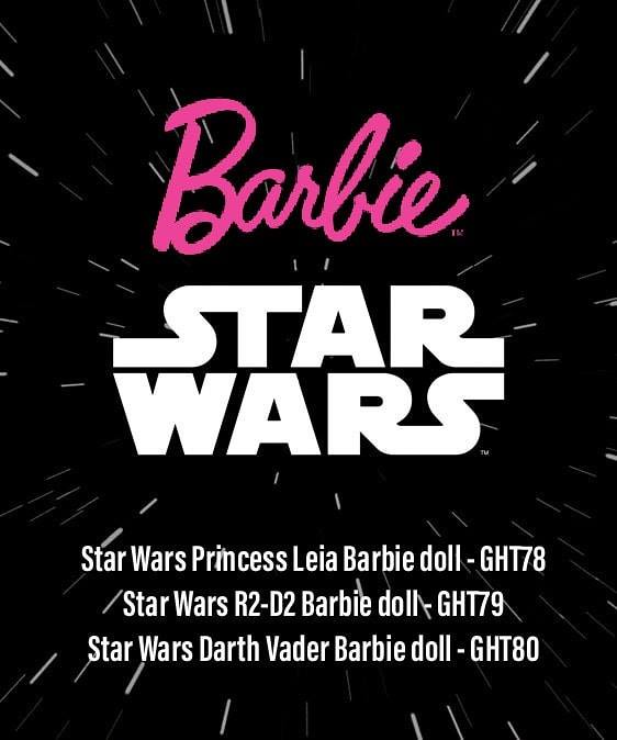 Star Wars Barbie dolls 2019