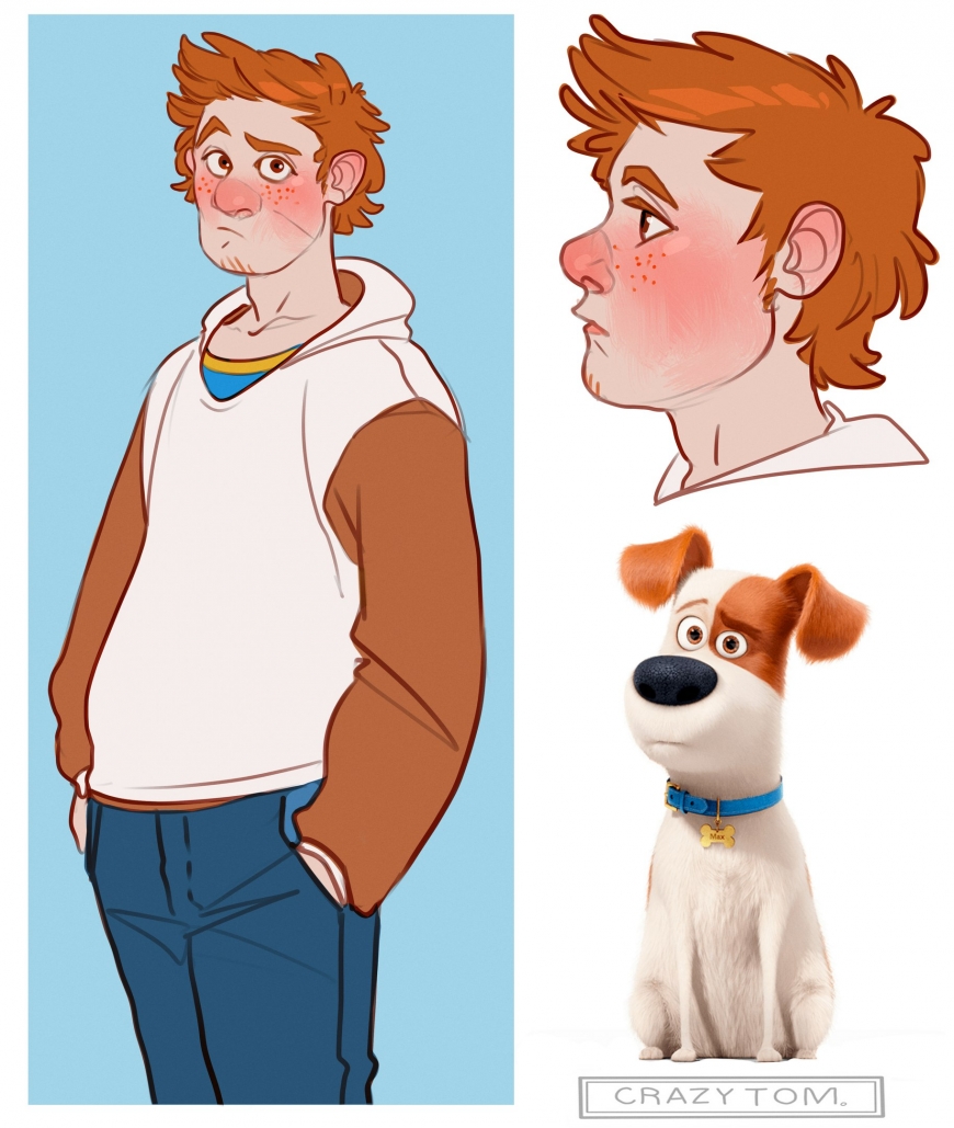 The Secret Life of Pets humanization