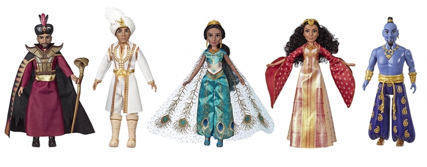 Disney Aladdin movie dolls from Hasbro - Agrabah Collection set