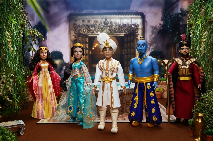 Disney Aladdin movie dolls from Hasbro - Agrabah Collection set