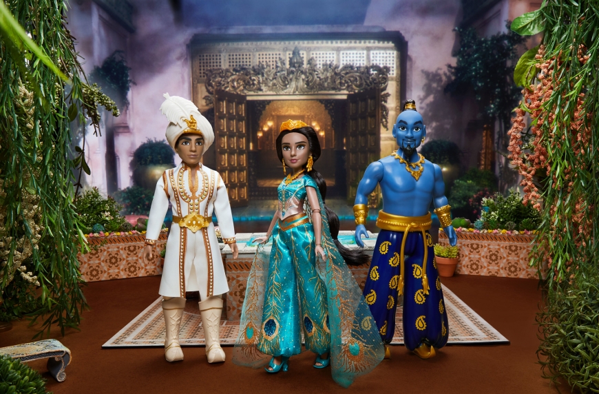 Disney Aladdin movie dolls from Hasbro - Agrabah Collection set