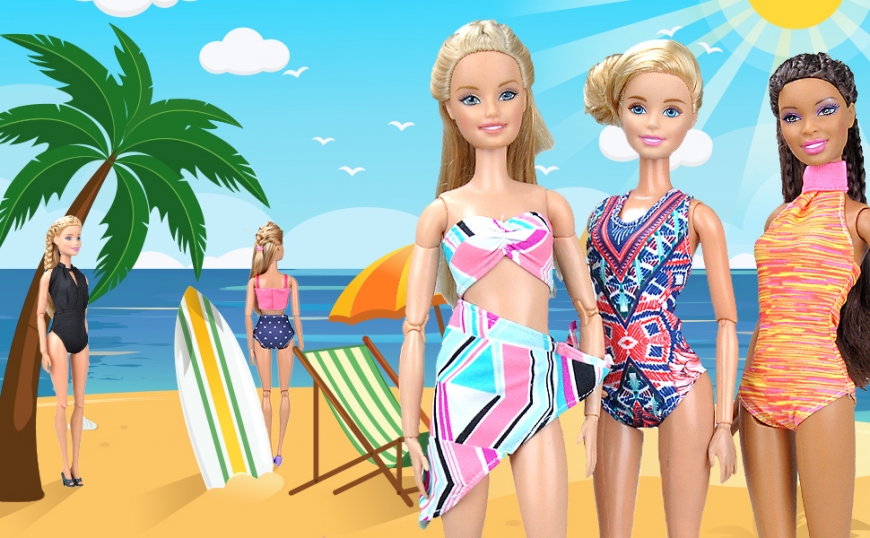 Bikini Swimsuits clothes for your 11.5 Inch Dolls
