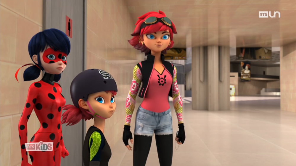 New super heroine from Miraculous Ladybug season 3 episode Timetagger - Bun...