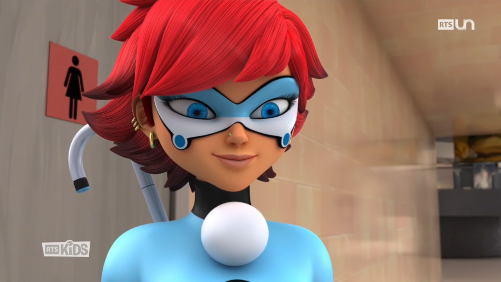 New super heroine from Miraculous Ladybug season 3 episode Timetagger - Bun...