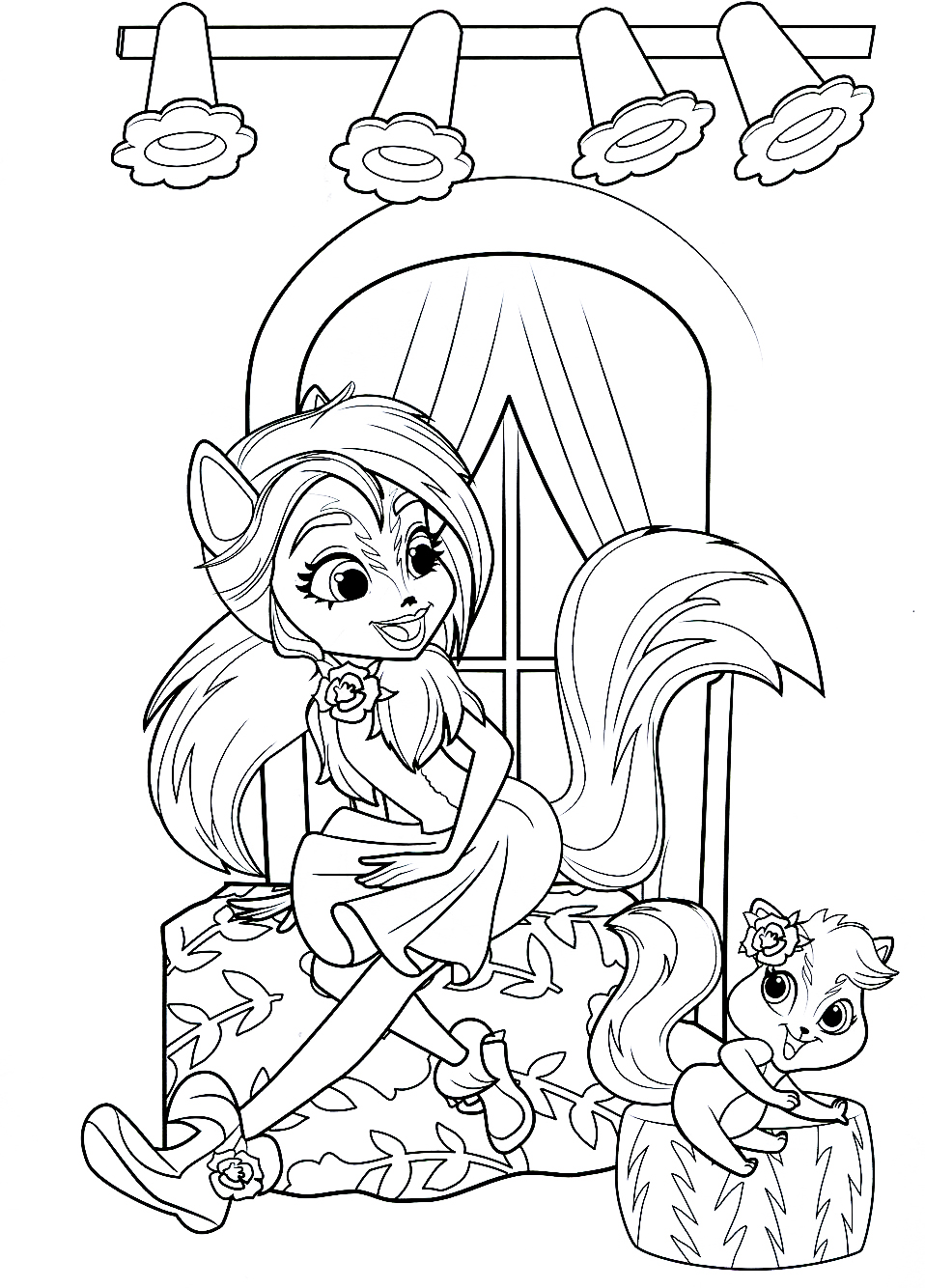 Enchantimals new coloring pages