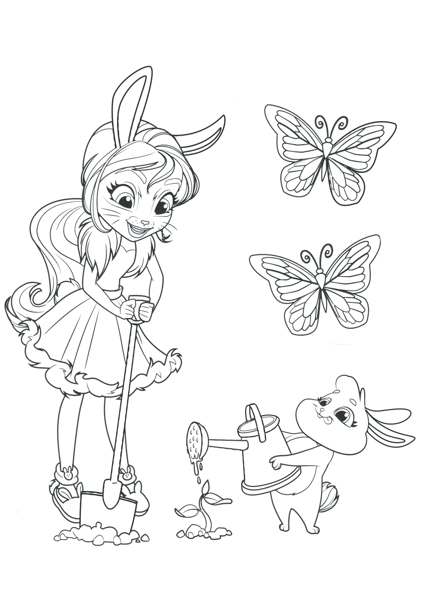 Enchantimals new free printable coloring pages