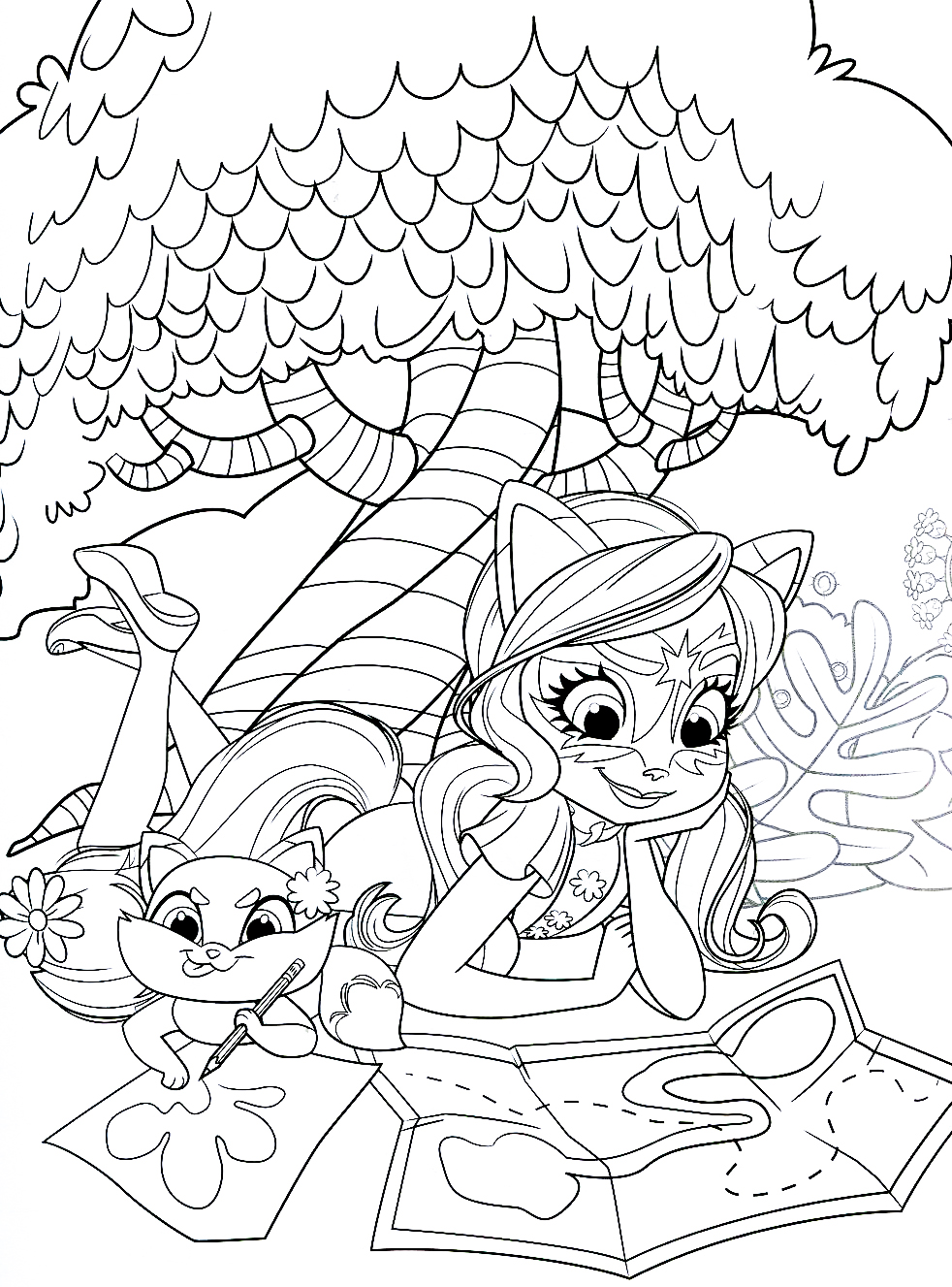 Enchantimals new coloring pages