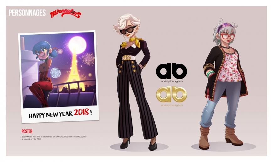 New concept art for Miraculous Ladybug series, Akumatized villains and improved promo art