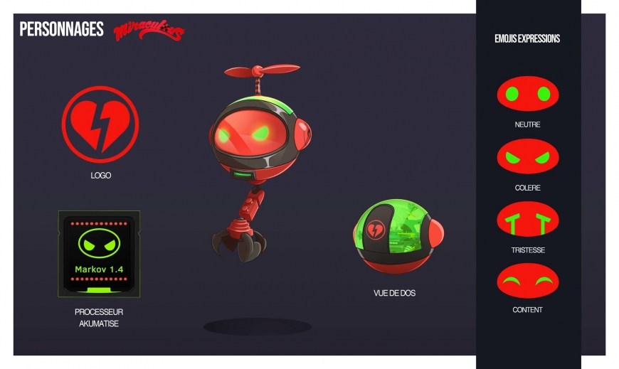 New concept art for Miraculous Ladybug series, Akumatized villains and improved promo art