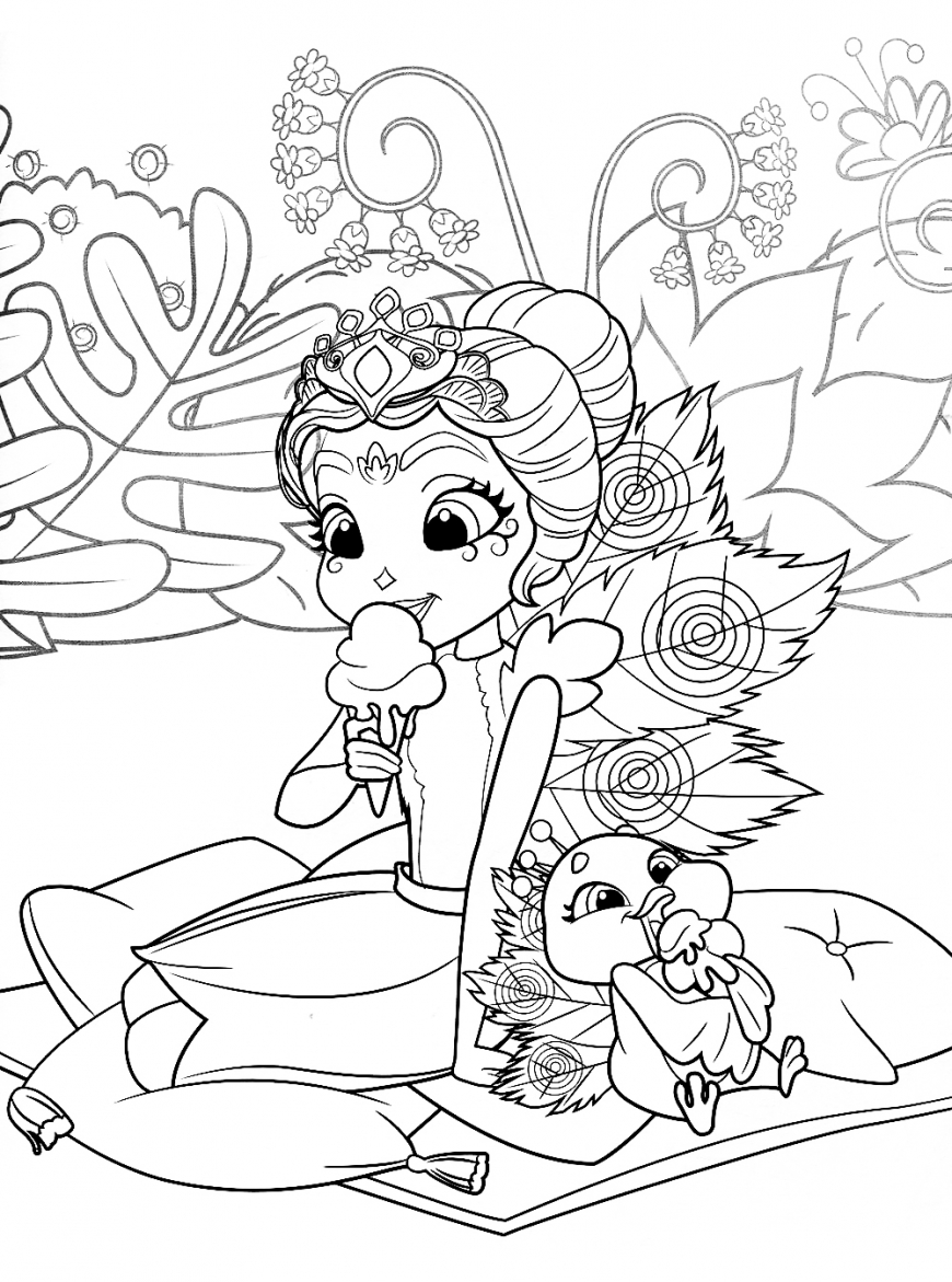 Enchantimals new free printable coloring pages