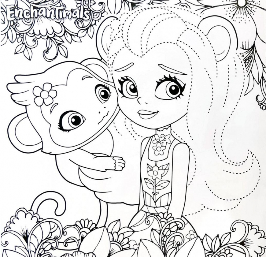 Enchantimals new free printable coloring pages