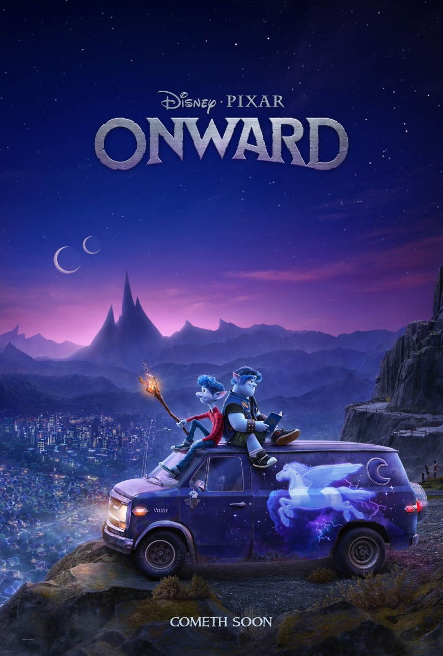 Onward movie big poster