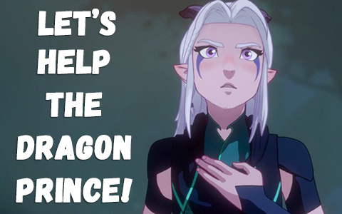 Help The Dragon Prince get more than 3 seasons - fill form on Netflix