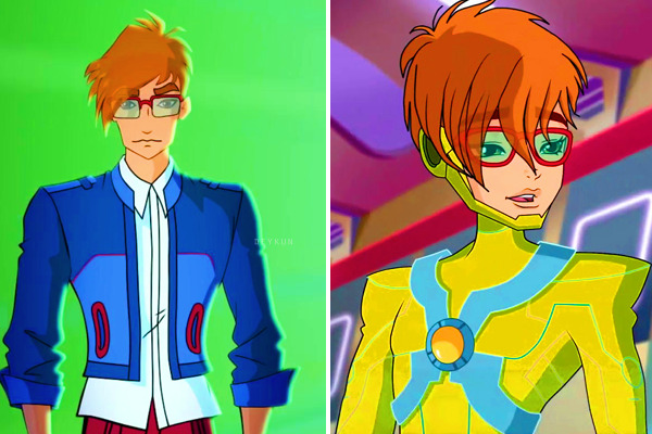 Winx Club specialists then and now in season 8