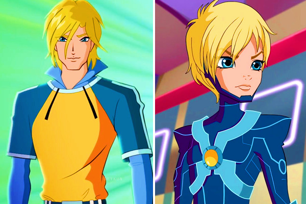 Winx Club specialists then and now in season 8