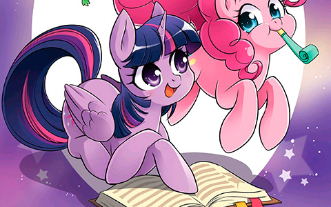 My Little Pony: The Manga - A Day in the Life of Equestria Vol. 1 is out!