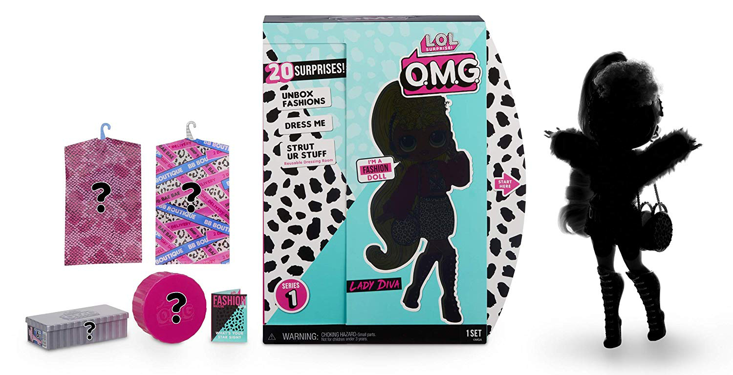 Big L.O.L. Surprise O.M.G. dolls are now available for purchase
