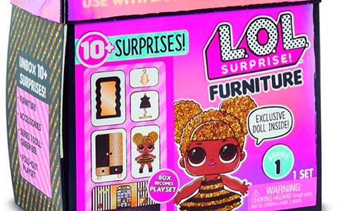 New for 2019 from LOL Surprise - L.O.L. Surprise! Furniture set