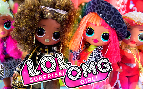 New big LOL Surprise OMG dolls unboxing - all 4 dolls in one video