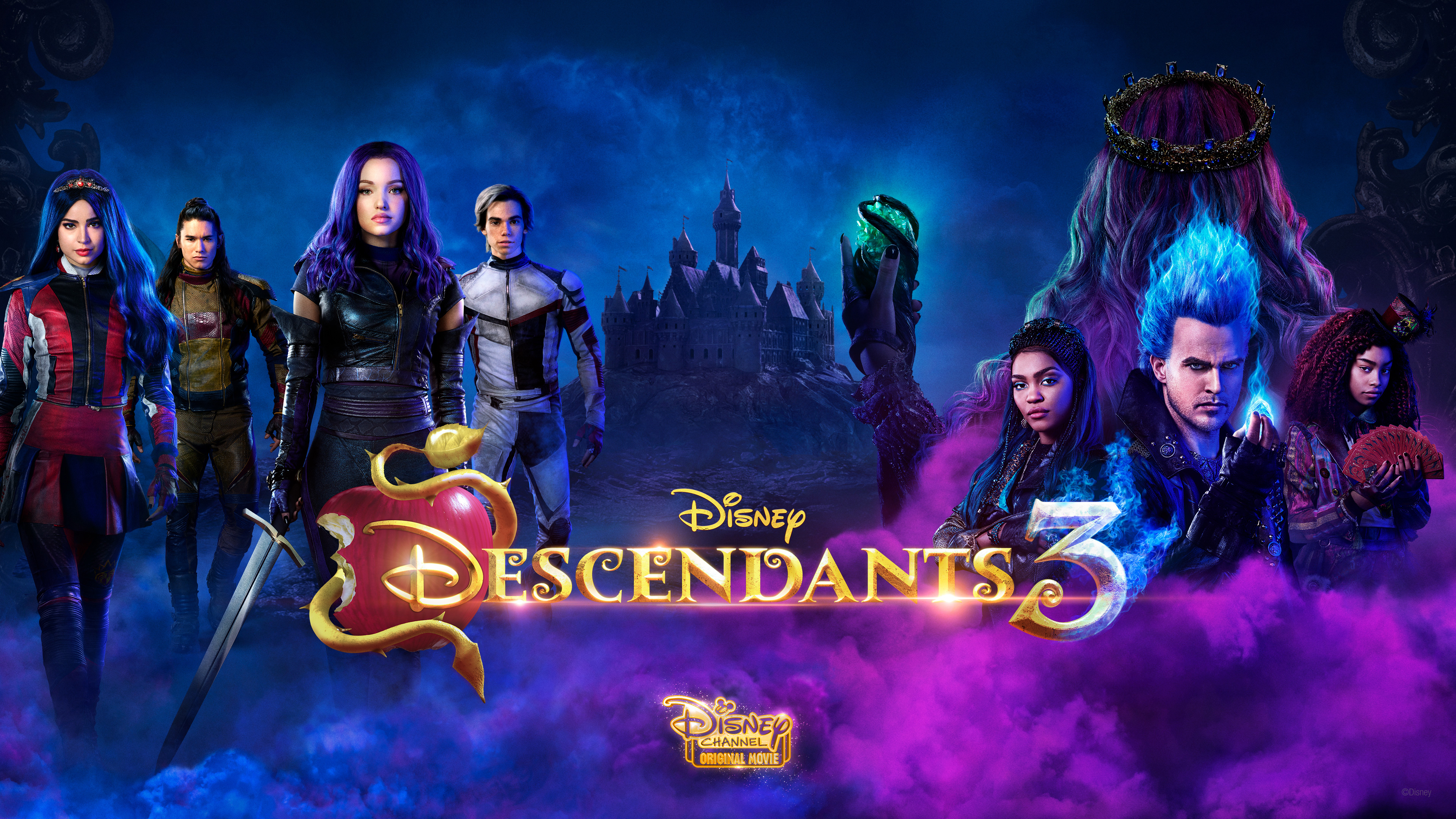 Stunning handmade custom dolls of Disney Descendants 3 characters 