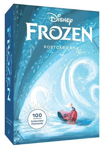 Disney Frozen Postcard Box with 100 cards inside! Concept art and illustrations from Frozen, Frozen Fever and Olaf's Frozen Adventure