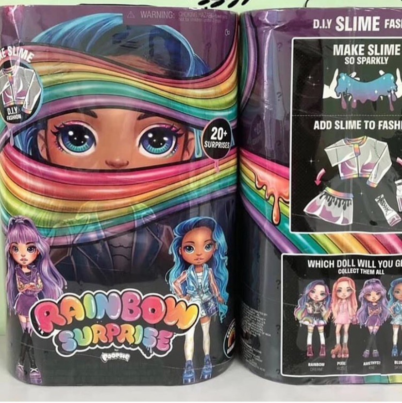 MGA Rainbow Surprise fashion doll diy slime fashion