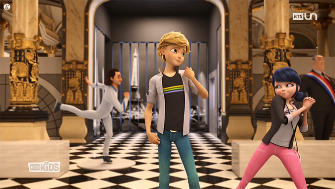 What happend in Miraculous Ladybug episode Puppeteer 2, during that statue scene with Adrien and Marinette and what he said at the end What happend in Miraculous Ladybug episode Puppeteer 2, during that statue scene with Adrien and Marinette and what he said at the end