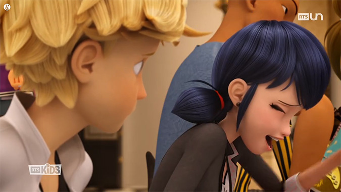 What happend in Miraculous Ladybug episode Puppeteer 2, during that statue scene with Adrien and Marinette and what he said at the end What happend in Miraculous Ladybug episode Puppeteer 2, during that statue scene with Adrien and Marinette and what he said at the end