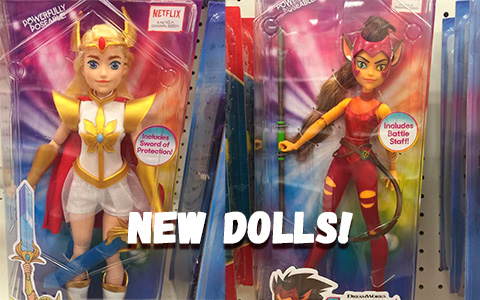 First pictures of new She-Ra and the Princesses of Power dolls from Mattel