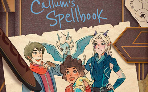 You can soon get Callum's Spellbook from The Dragon Prince series in the book format