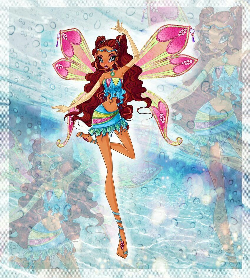 Winx Club Enchantix transformation beautiful art pictures