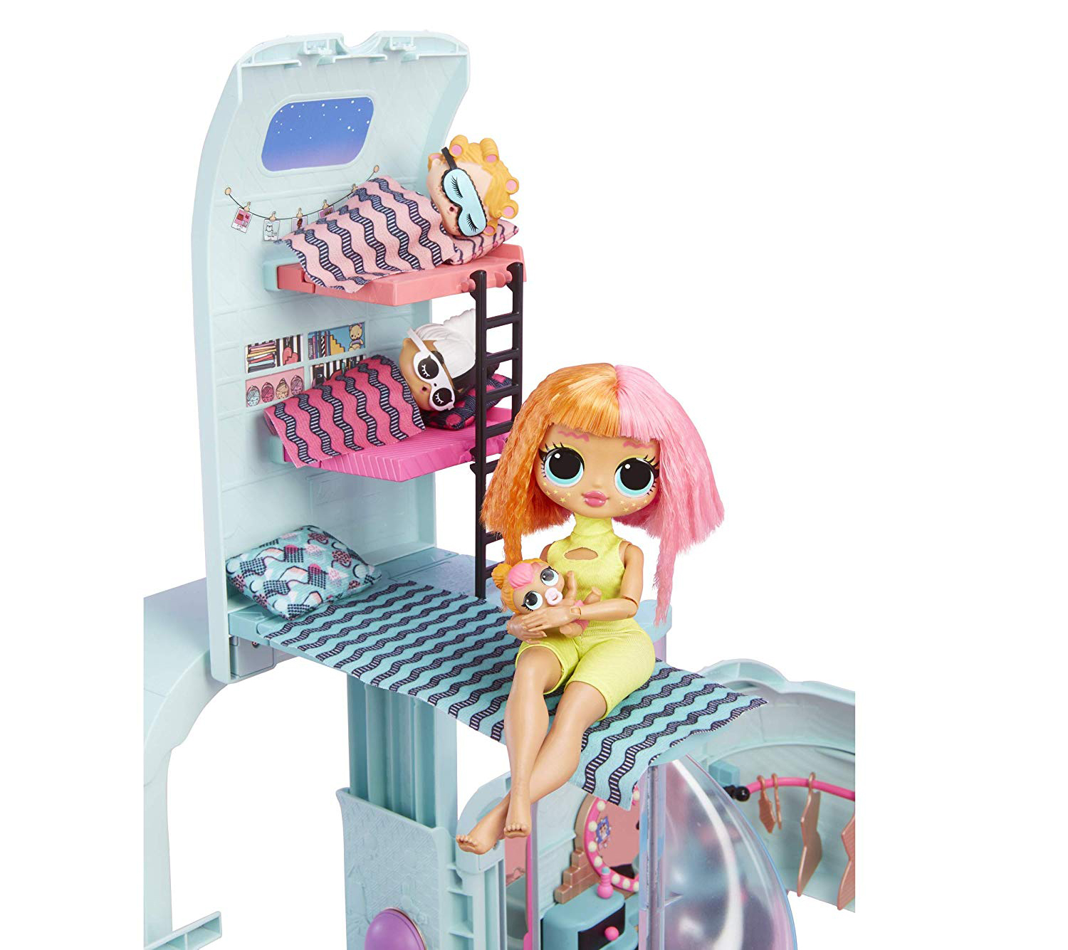 LOL Surprise OMG Glamper Fashion Camper Doll Playset with 55+