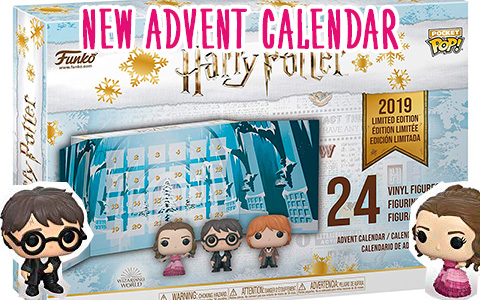 New Funko POP Harry Potter Advent Calendar 2019 Limited Edition with 24 figures is ready for preoder, and on sale now!