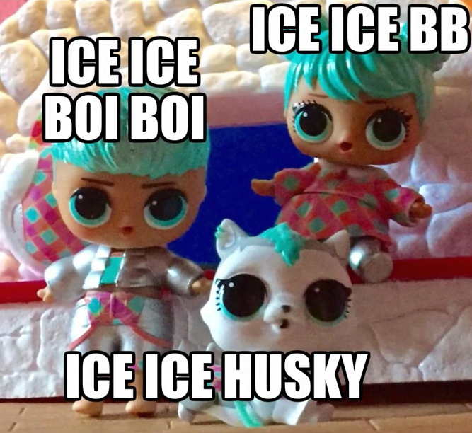 LOL Surprise Ice ice husky family new dolls winter disco chalet